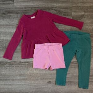 Jumping Beans toddler girls mix and match set